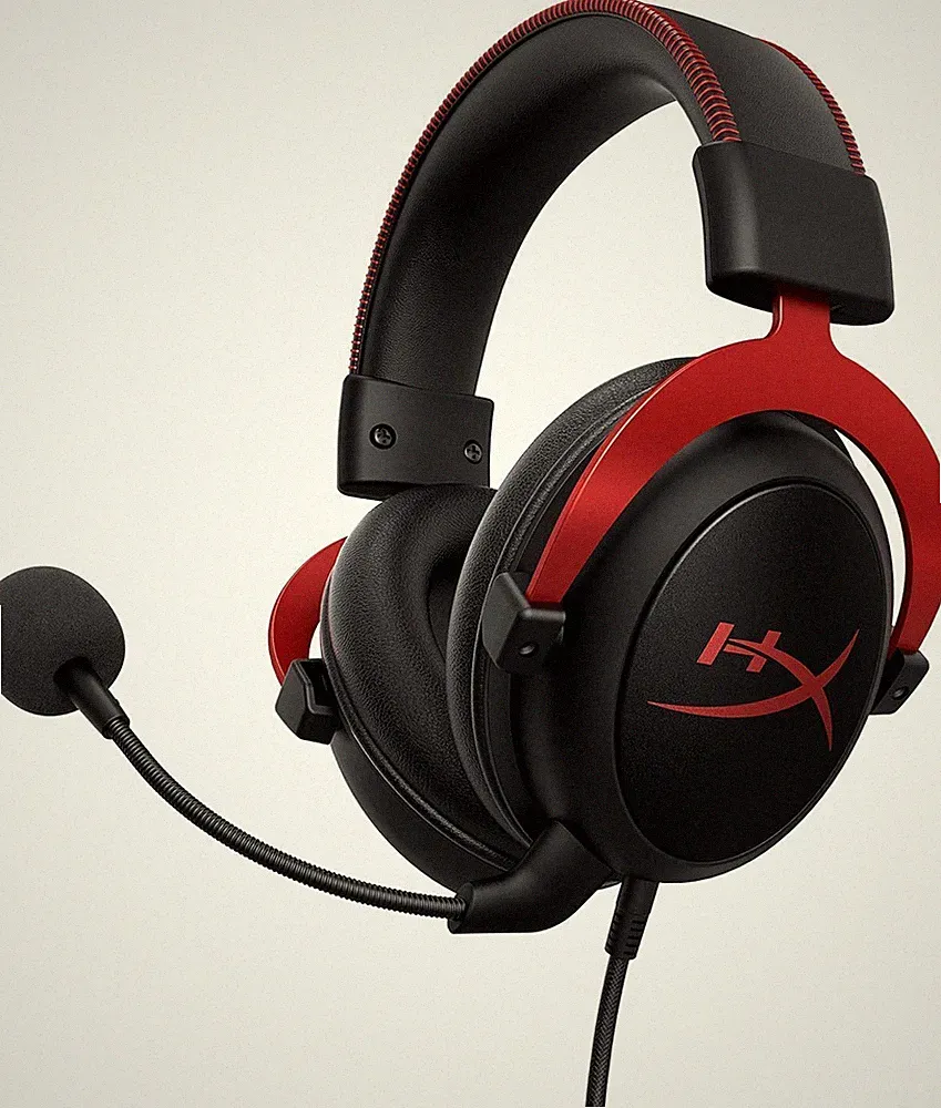HyperX Cloud II Gaming Kopfhörer rot, 3.5mm, PC/PS4/Mac, kabelgebunden