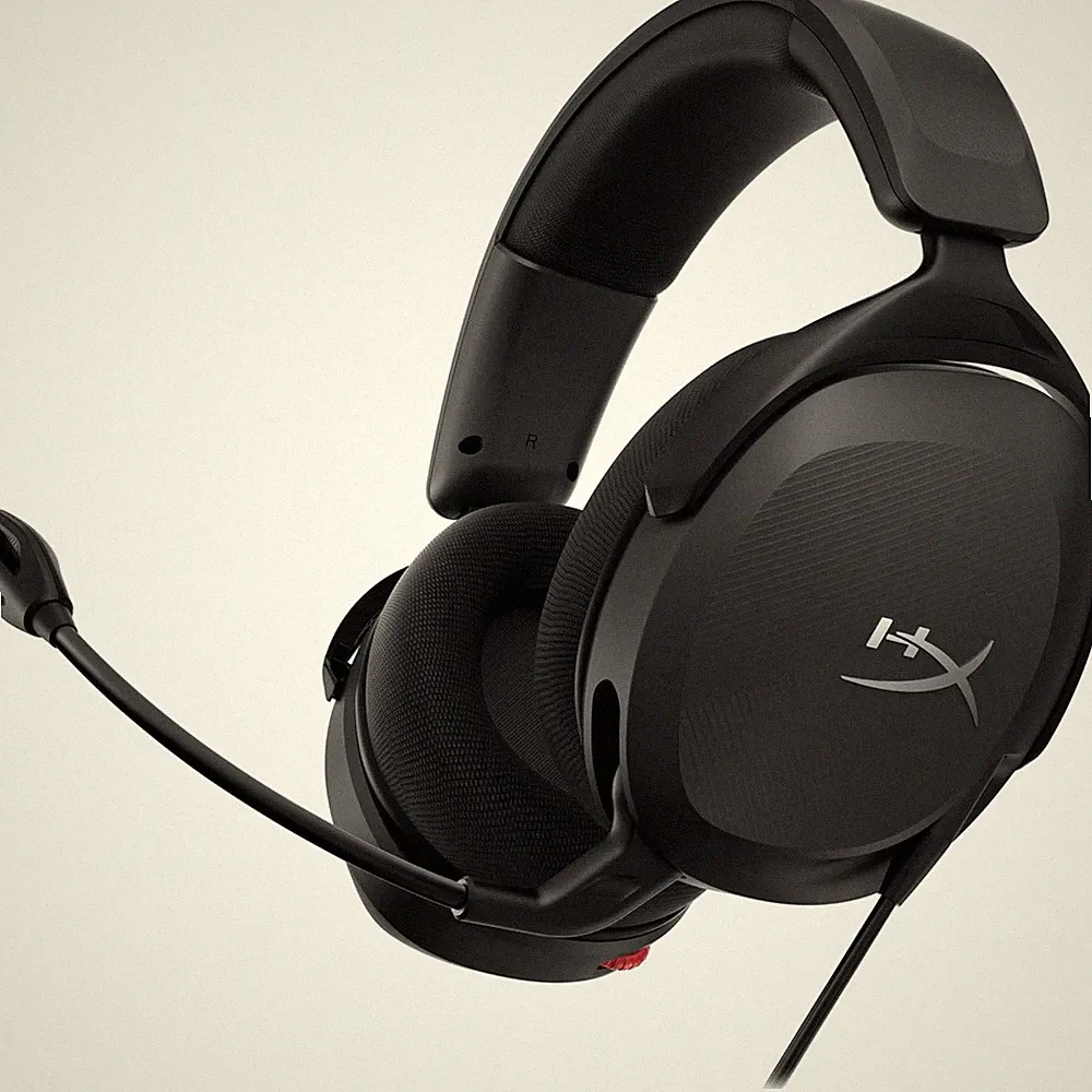 HyperX Cloud Stinger 2 Core Gaming-Headset für PC, Over-Ear Kopfhörer mit M