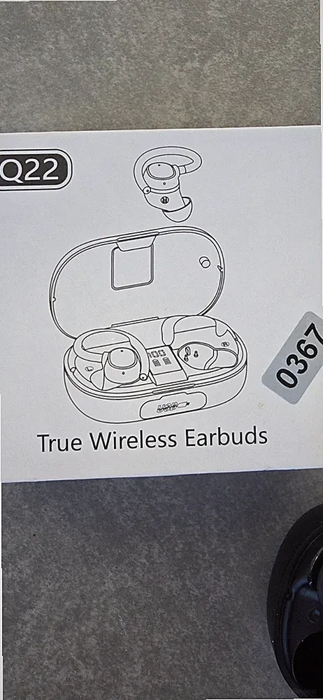 I27 True Wireless Earbuds Bluetooth In-Ear-Kopfhörer mit Ohrbügel & Ladecase