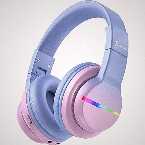 iClever Kinder Bluetooth Kopfhörer Kabellose Kinderkopfhörer mit Lautstärkebe...