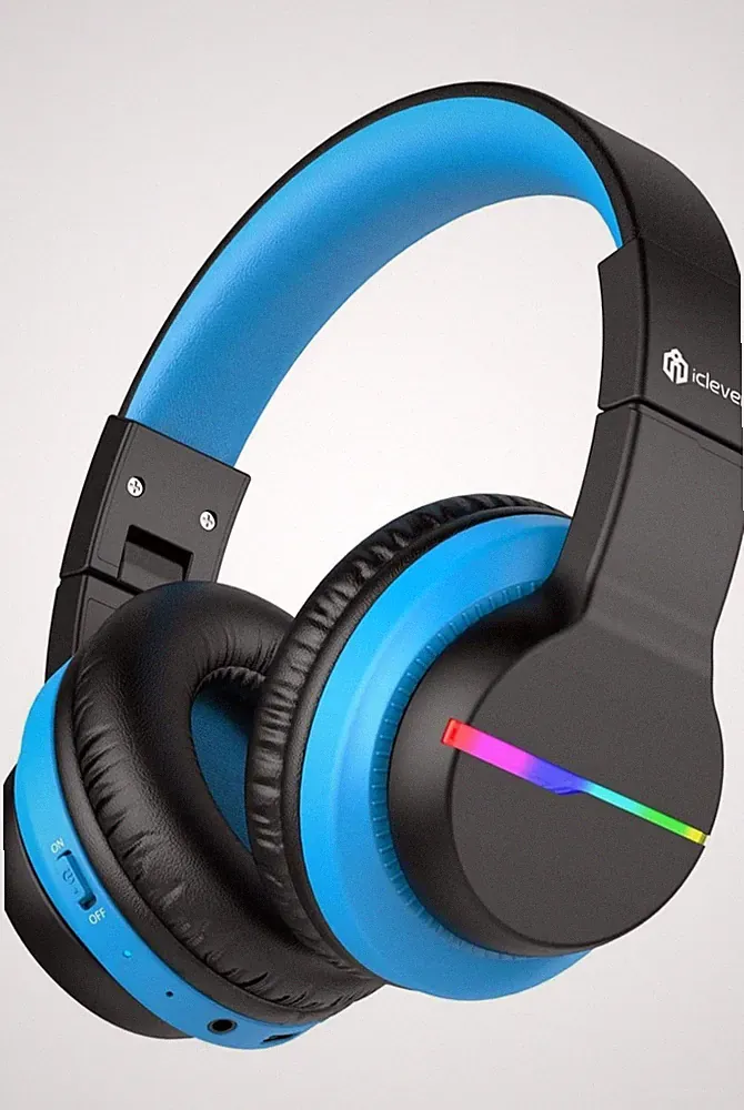 IClever Kinder Bluetooth Kopfhörer, Kinder drahtlose Kopfhörer mit MikrofonBHT12
