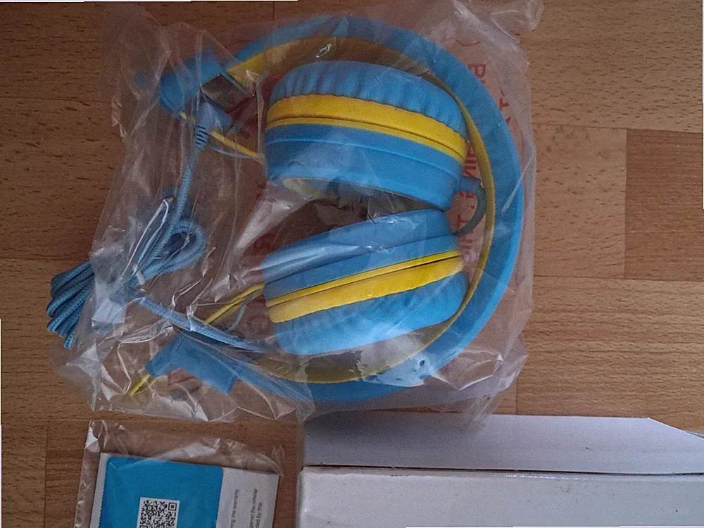 Iclever Kinder Kopfhörer mit Kabel, faltbar OVP