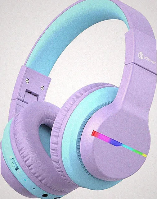 iClever Kinderkopfhörer Bluetooth Kabellose Kinderkopfhörer Mit Lautstärke