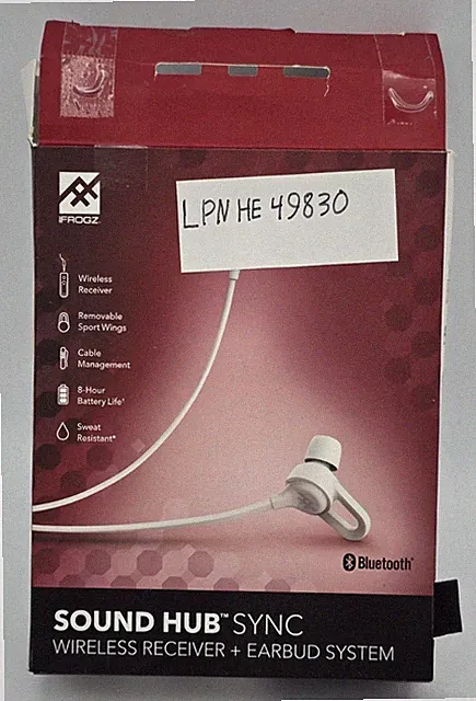 IFROGZ Sound Hub In Ear Bluetooth Kopfhörer Set Earbud 'Sync' Ohrhörersystem