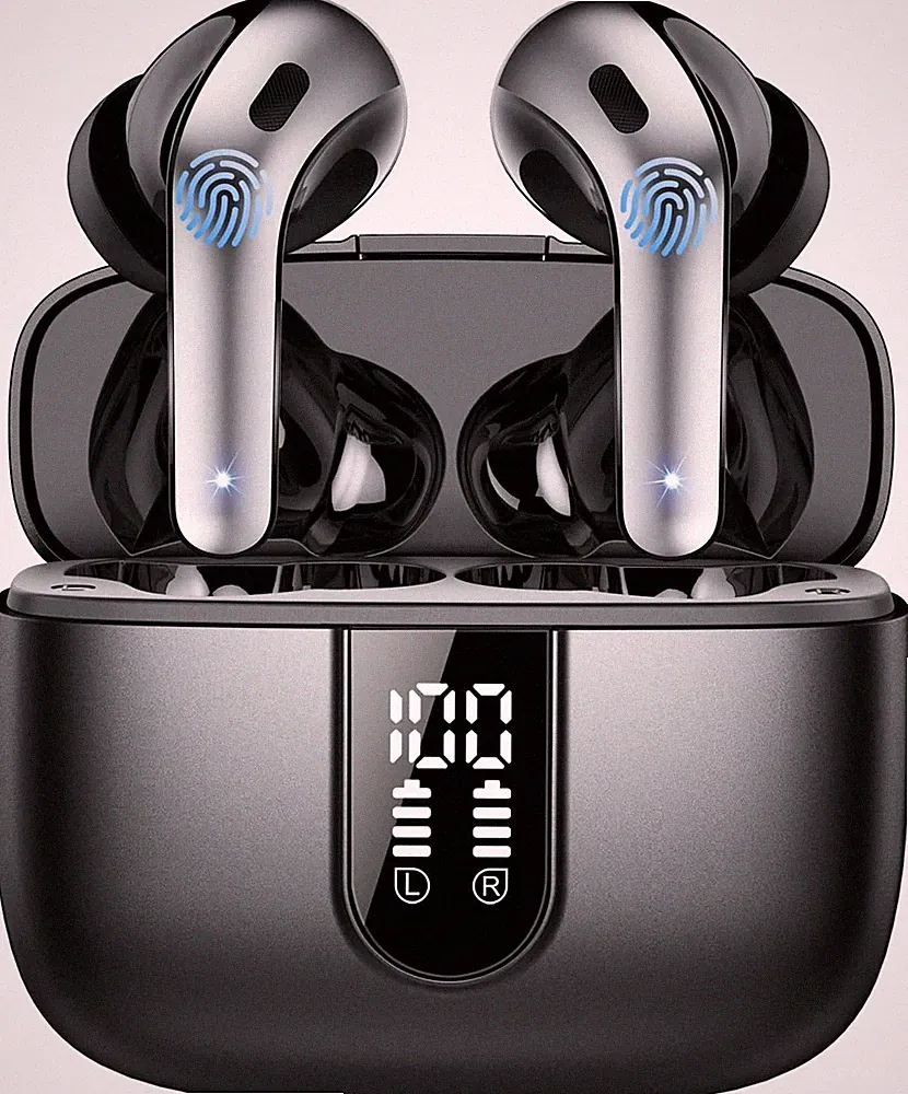 IKT Bluetooth Kopfhörer, In Ear Kopfhörer Kabellos Bluetooth 5.3 mit 50H Tiefer