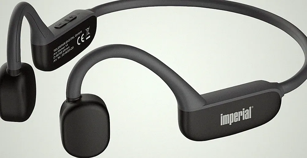 Imperial bluTC Active 2, Knochenschall Kopfhörer Bluetooth 5.3, 32 GB, schwarz