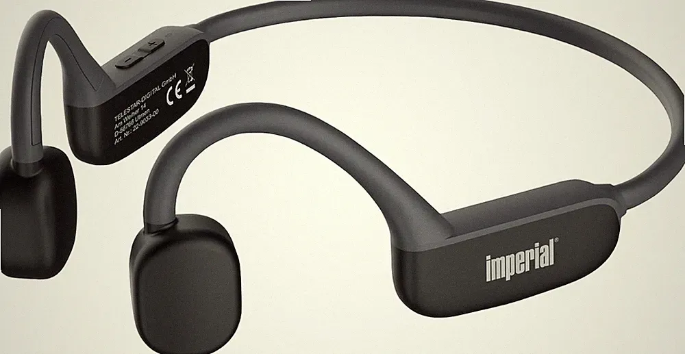 Imperial bluTC Active 2, Knochenschall Kopfhörer Bluetooth 5.3, 32 GB, schwarz