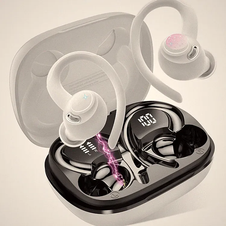 In-Ear Bluetooth Kopfhörer Weiß, 13 mm Treiber, Sport, Geräuschisolierung, 8h