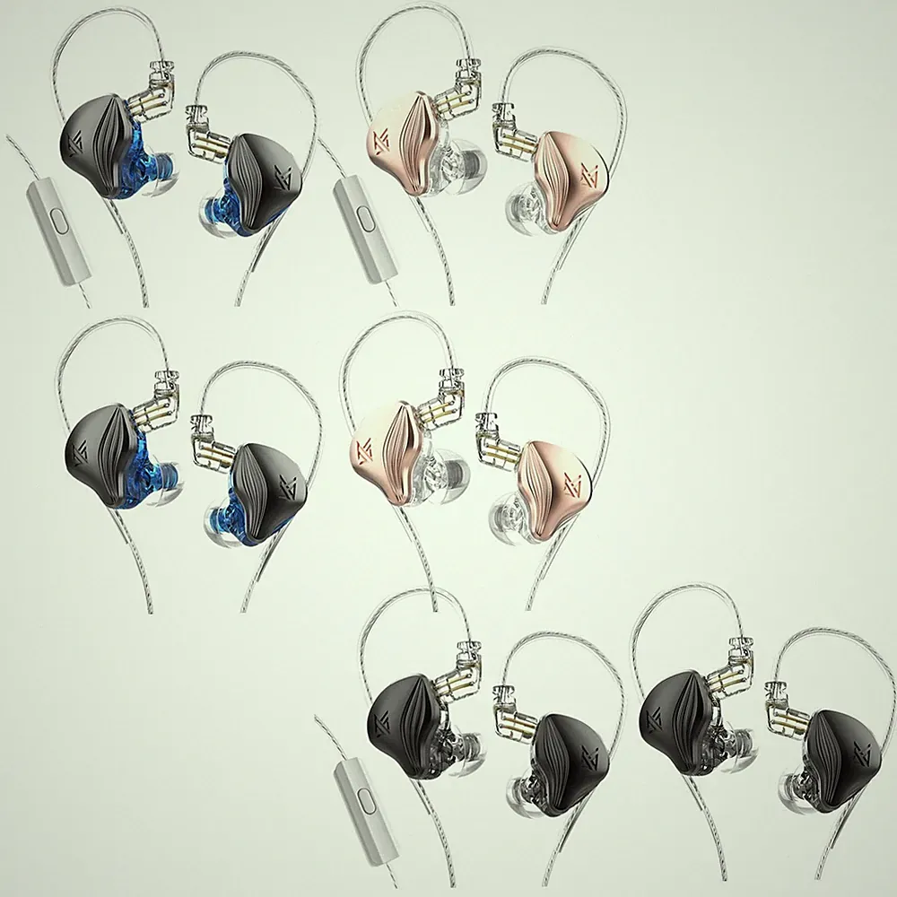 In Ear Elektrostatischer Treiber Dynamischer Treiber Kopfhörer 0,75 mm 2Pin