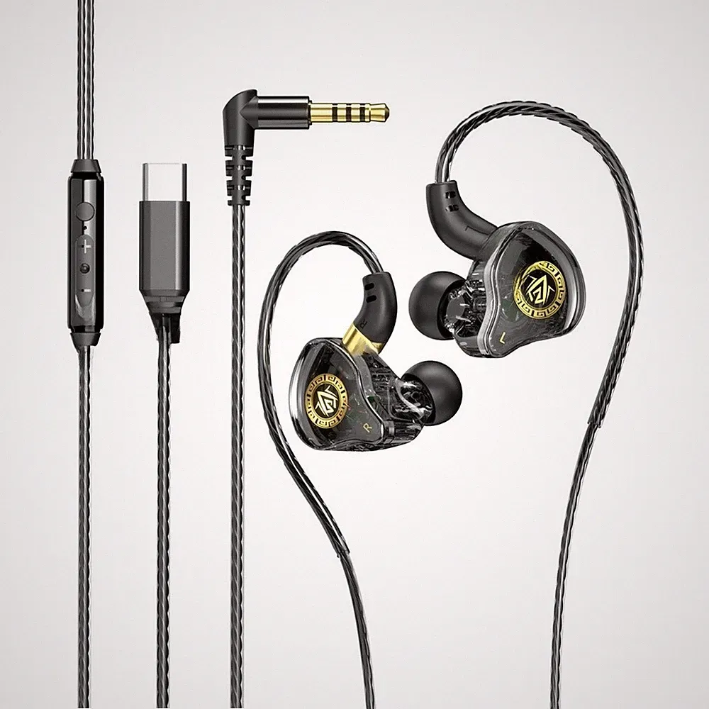 In-Ear Kabelgebunden Gaming Kopfhörer mit Mikrofon für iPhone für Samsung HiF