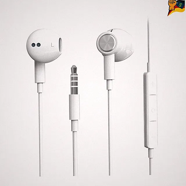 In-Ear Kopfhörer Bass Kabel Mikrofon 3,5 mm Stecker Kompatibel iPhone Samsung