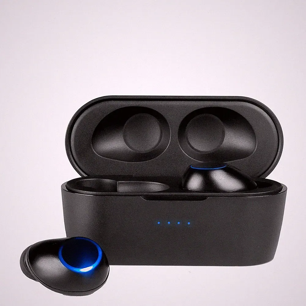 In Ear Kopfhörer, Blaupunkt BTW 10, BT 5.0, TWS, Ladecase, Schwarz,GEPRÜFT - GUT
