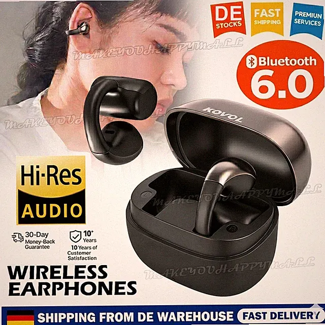 In ear kopfhörer bluetooth kabellos 6.0 bluetooth kopfhörer wireless kopfhörer
