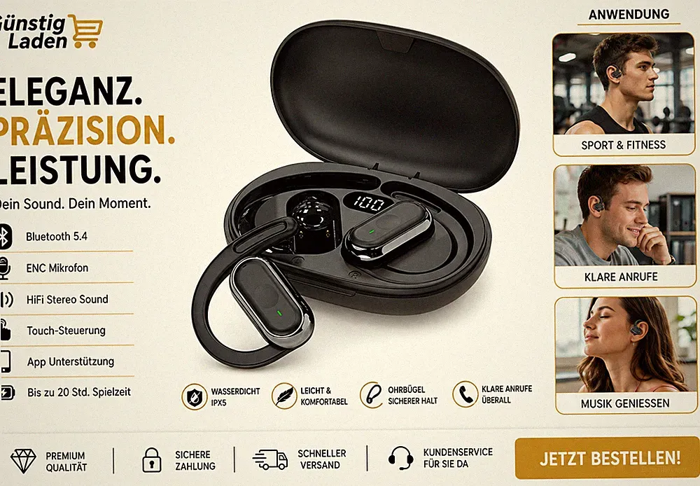 In ear kopfhörer bluetooth kabellos bluetooth kopfhörer wireless kopfhörer Wasse