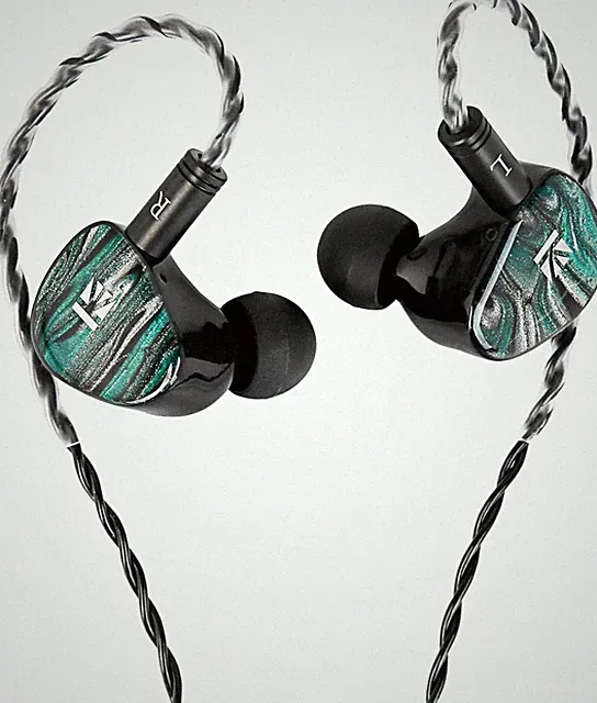 In-Ear Kopfhörer Gaming 1 DD 1 BA Vibrationsknochenleiter Bass Kabelgebunden