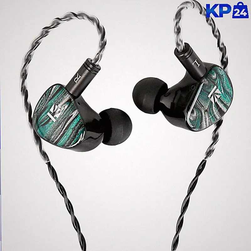 In-Ear Kopfhörer Gaming 1 DD 1 BA Vibrationsknochenleitungstreiber Bass Kabel