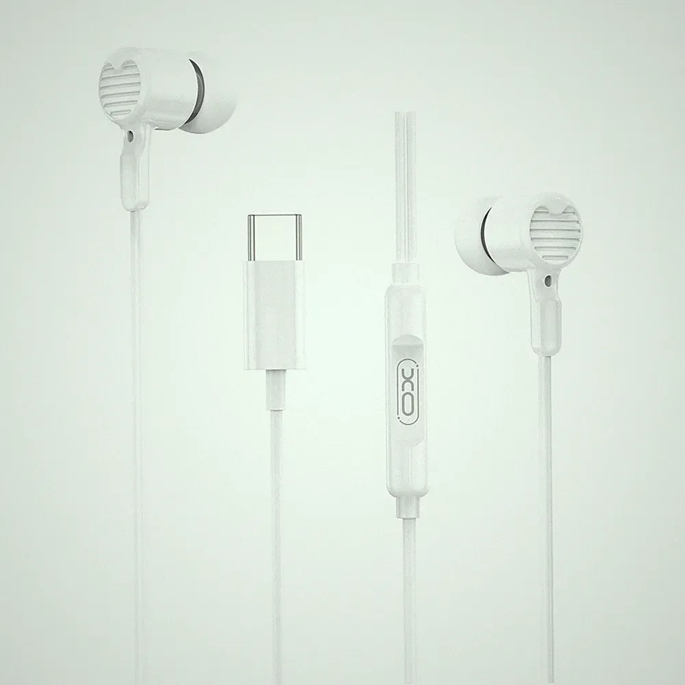 In-Ear Kopfhörer Headset für Apple iPhone 16e Mikrofon Typ-C Kabel USB C weiß