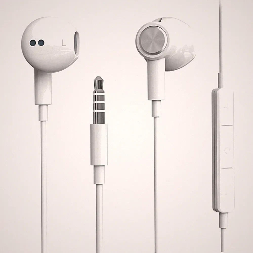 In-Ear-Kopfhörer Kabel Hochauflösend Bass Mikrofon Geräuschisolierung