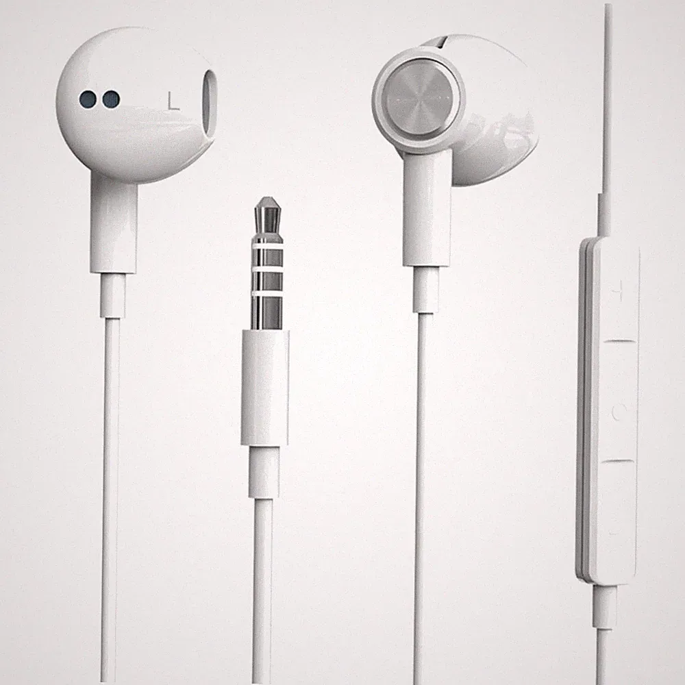 In-Ear-Kopfhörer Kabel Musik Headset Mikrofon Bass Geräuschisolierung