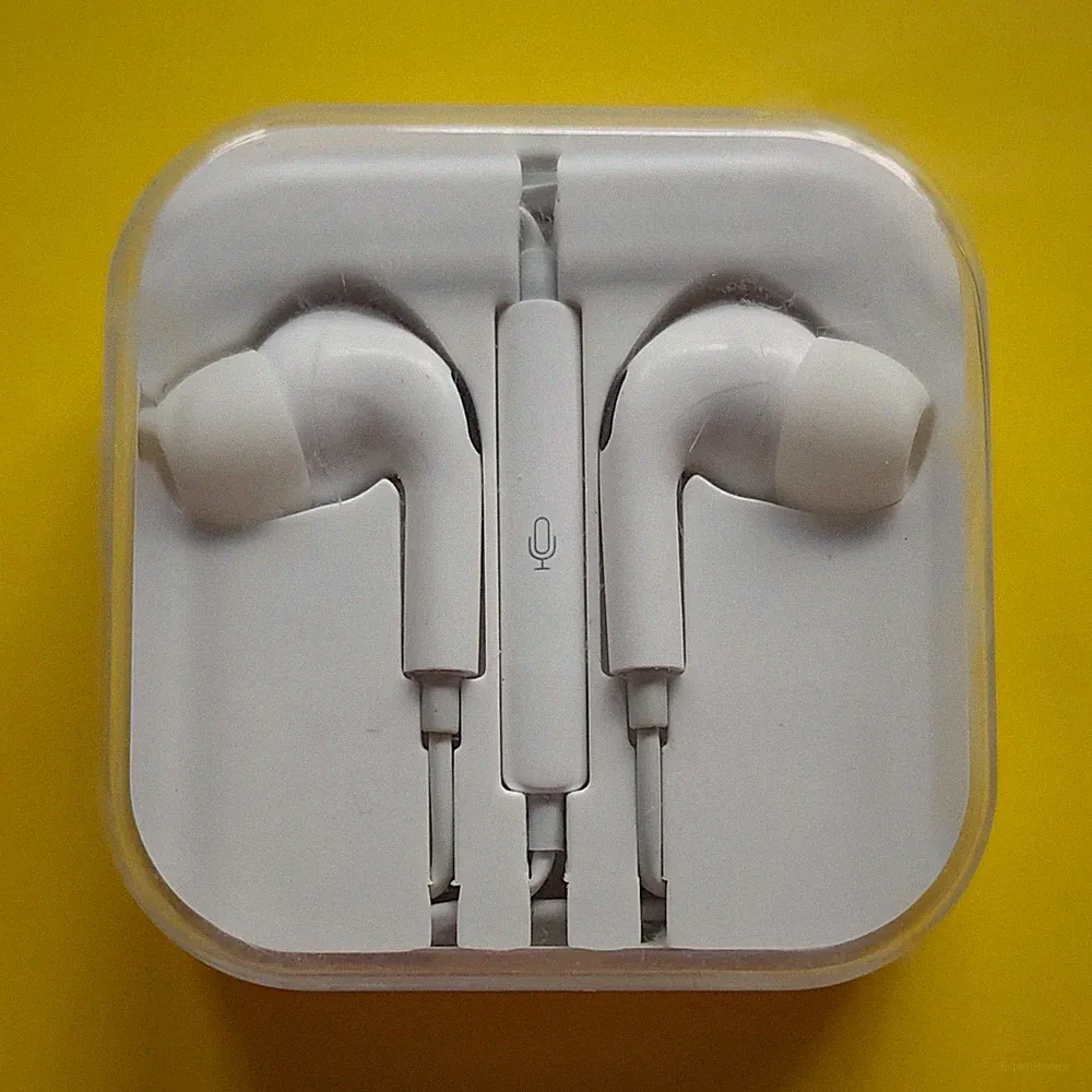 In-Ear-Kopfhörer, kabelgebunden, Lightning, Mikrofon, Weiß