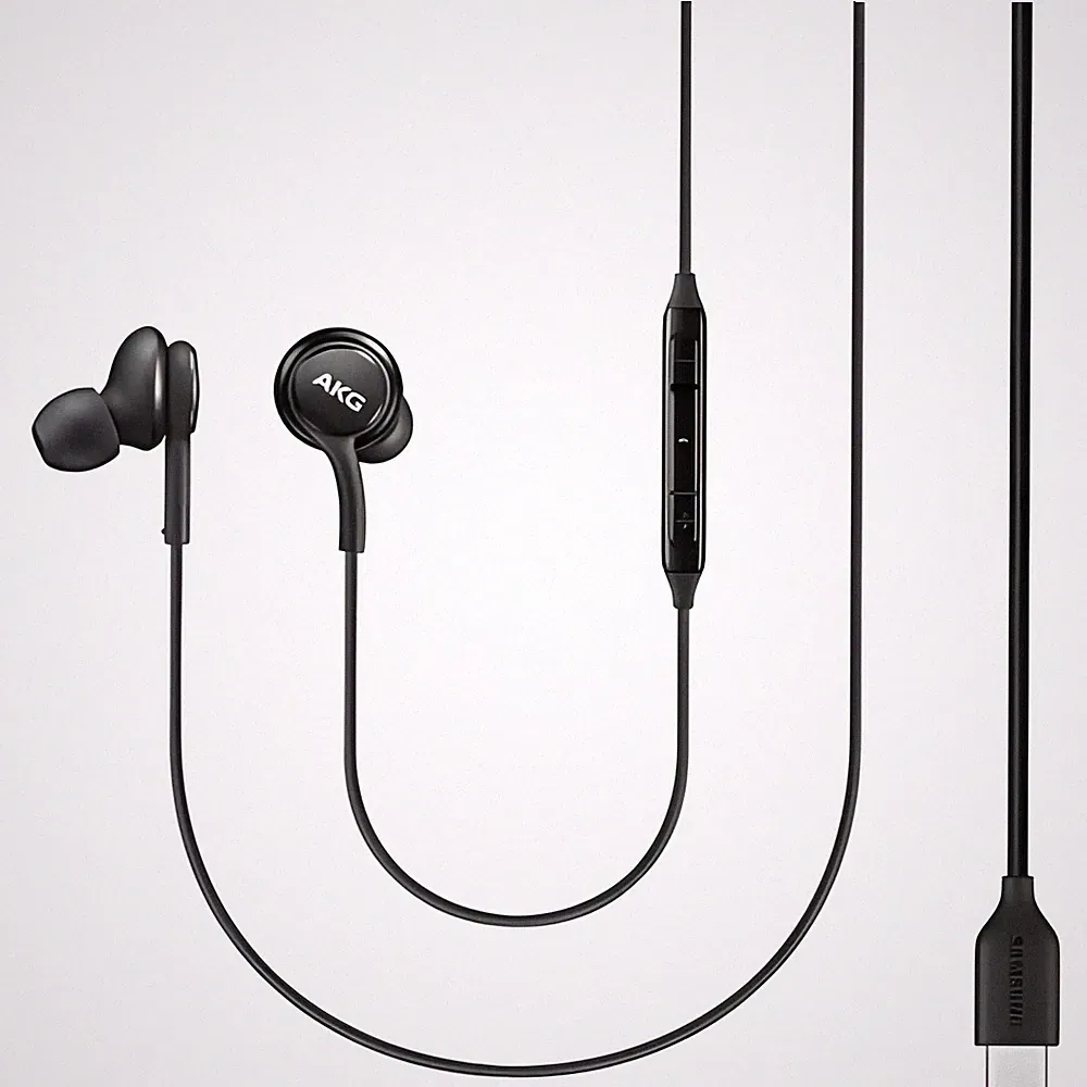 In-Ear-Kopfhörer, kabelgebunden USB-C, Samsung by AKG Type-C Earphones, Schwarz