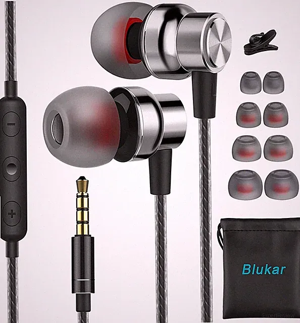 In-Ear-Kopfhörer, Kopfhörer Mit Mikrofon Und Kabel, Komfortable Geräuschreduzier