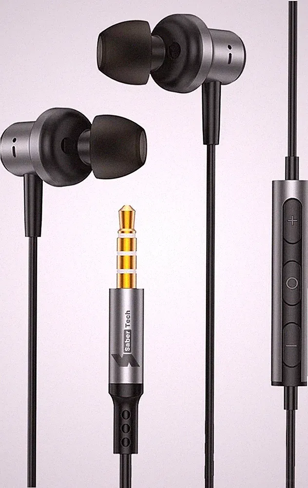 In-Ear Kopfhörer Kunststoff 3,5mm Geräuschisolierung Musik Laptop