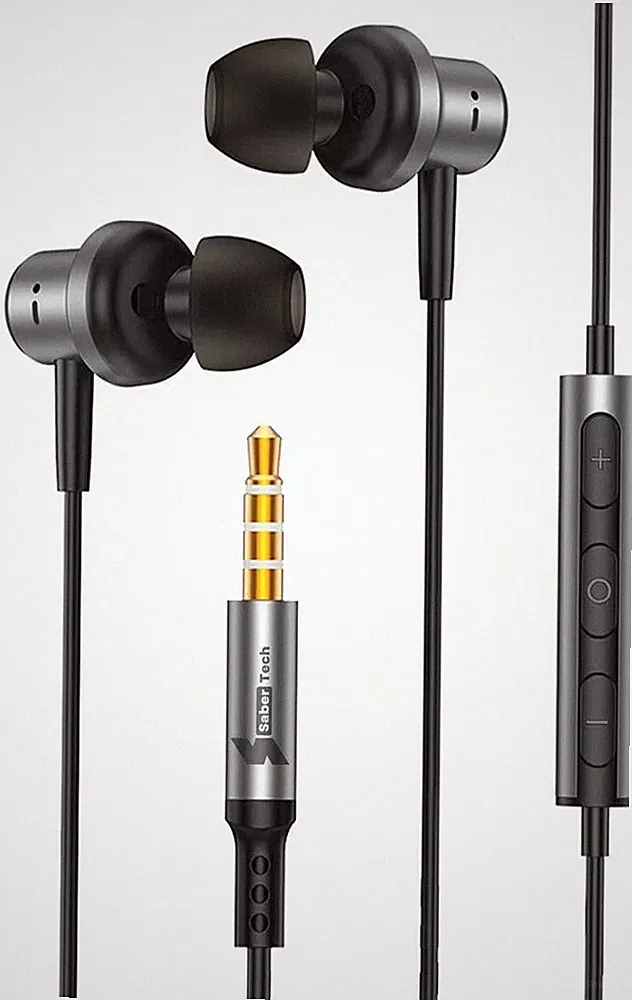 In-Ear-Kopfhörer Kunststoff 3,5mm Mikrofon Geräuschisolierung Laptop Musik gü...