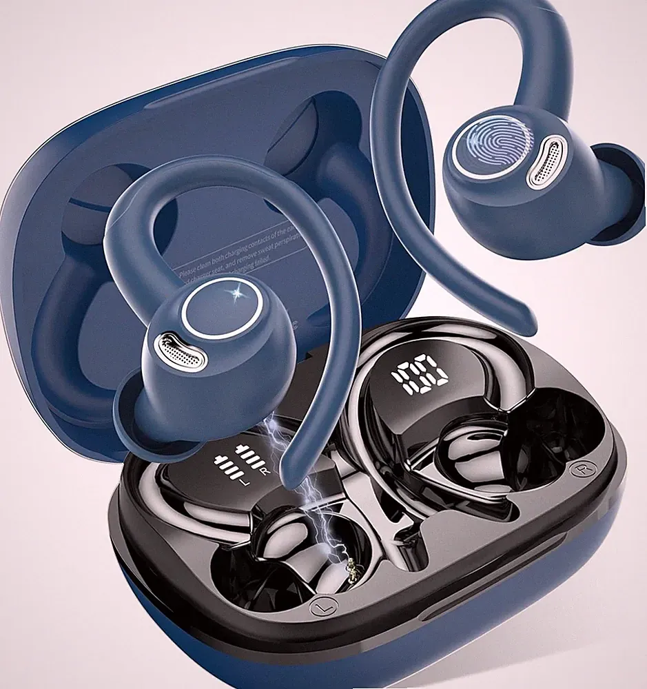 In Ear Kopfhörer Kunststoff 40h Waterproof Touch Noise Cancelling Sport Musik