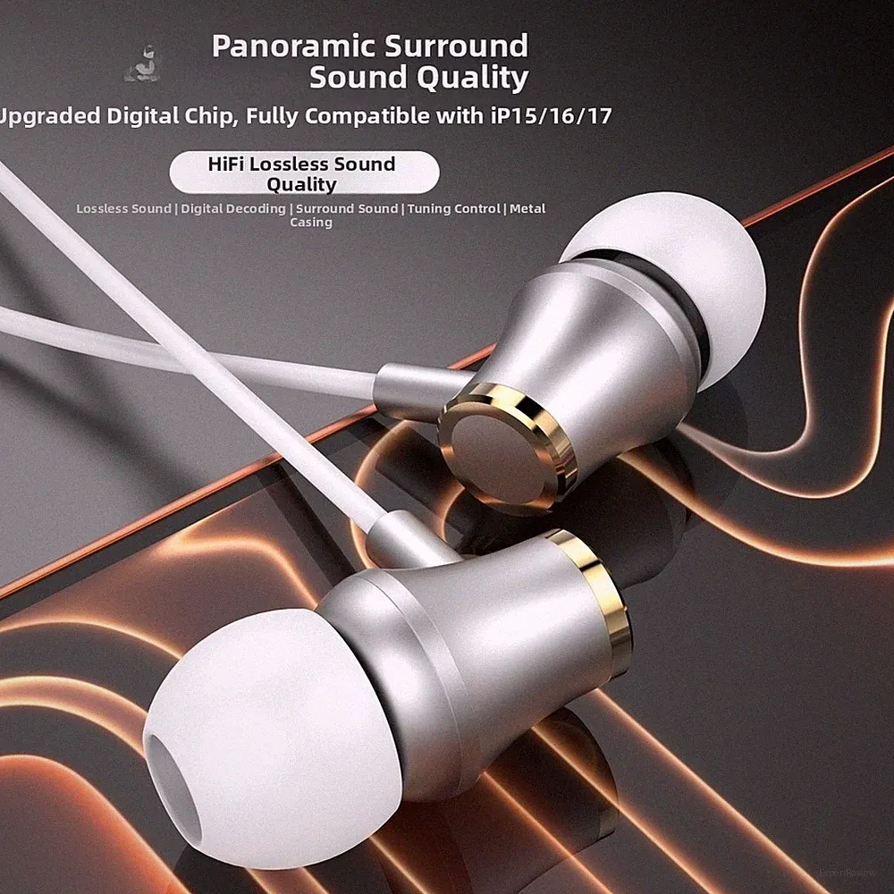 In Ear Kopfhörer mit 360 Surround Sound für immersives Gaming Musikhören