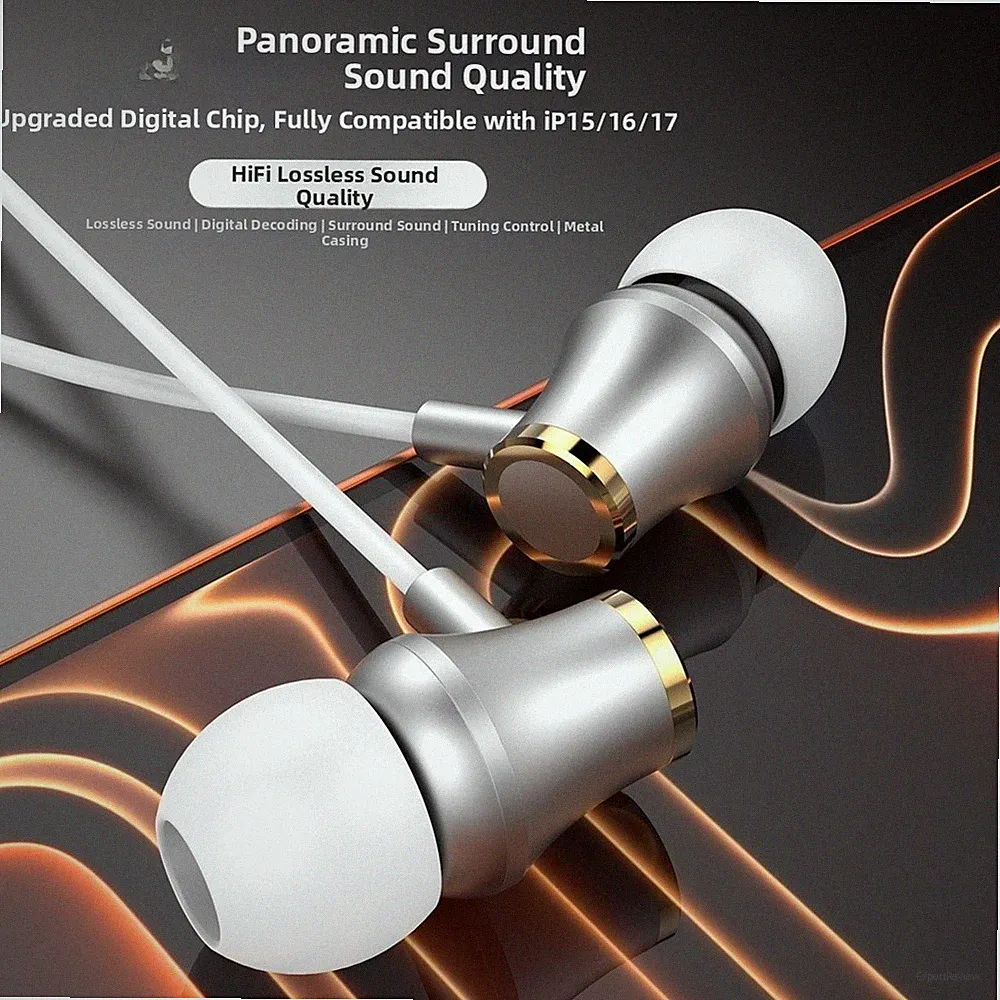 In Ear Kopfhörer mit 360 Surround Sound für immersives Gaming Musikhören