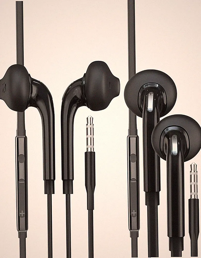 In-Ear-Kopfhörer mit Mikrofon 3,5 mm Klinkenkabel Gaming Earbuds Sport Headset