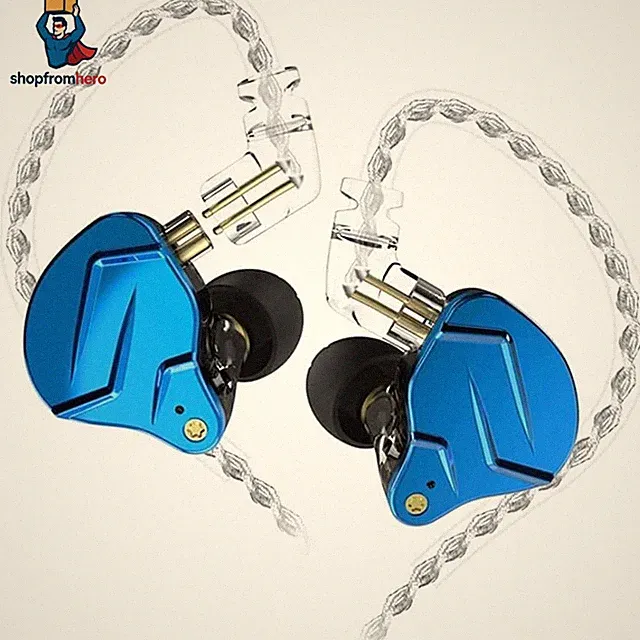 In Ear Kopfhoerer ZSN Pro X mit Kabel Ohrhoerer abnehmbar HiFi Bass Headset
