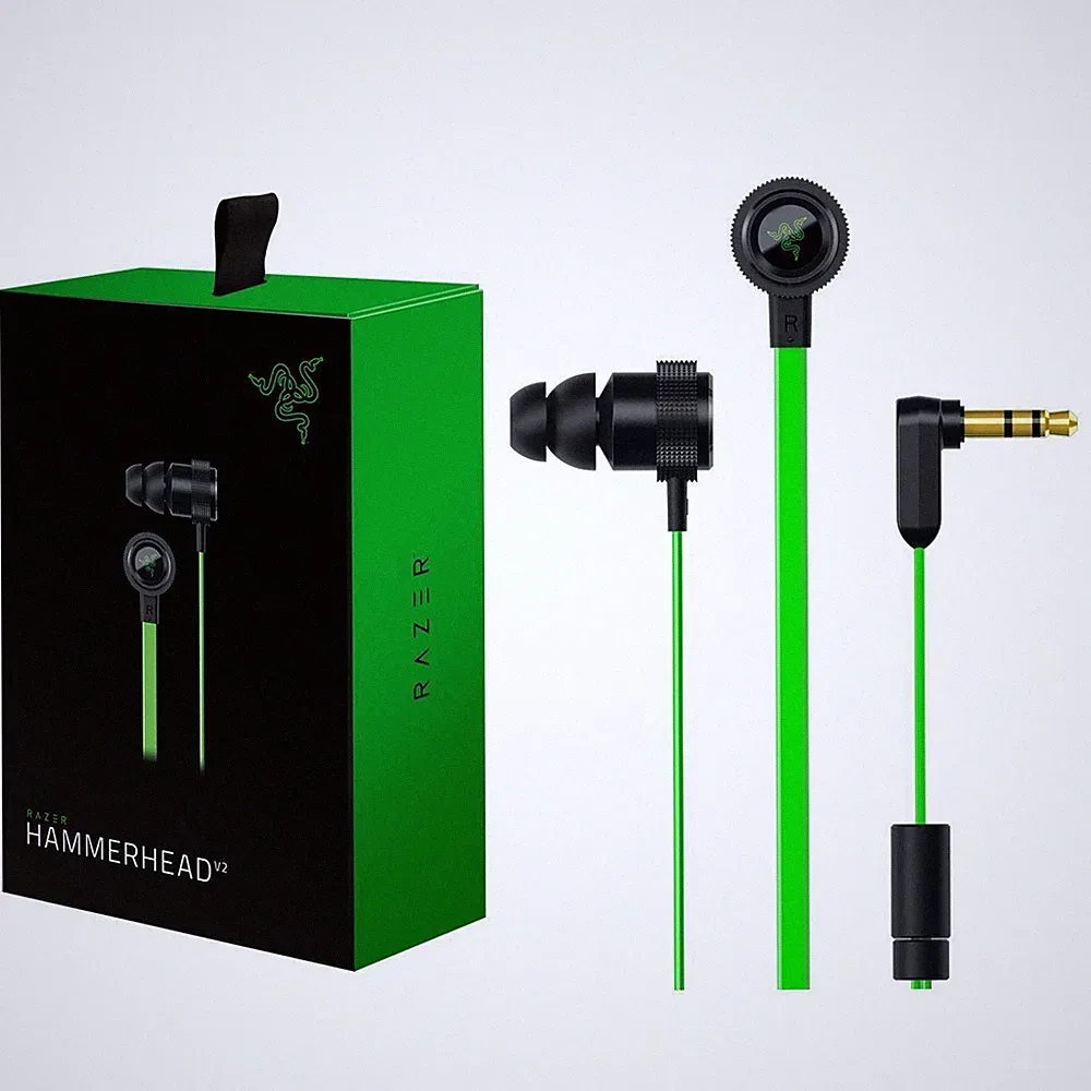 In-Ear-Razer Hammerhead Pro V2 Gaming-Headsets PC Laptop-Kopfhörer mit Mikrofon