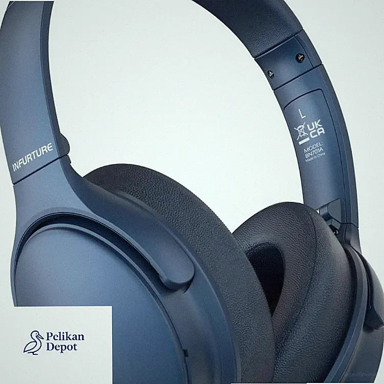 Infurture Bluetooth 5.0 Over-Ear Kopfhörer mit Geräuschunterdrück