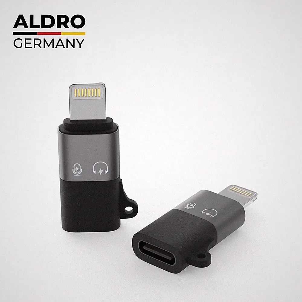 iOS iPhone auf USB C Adapter OTG (2x) USB-C Adapter iPhone iPad Kopfhörer
