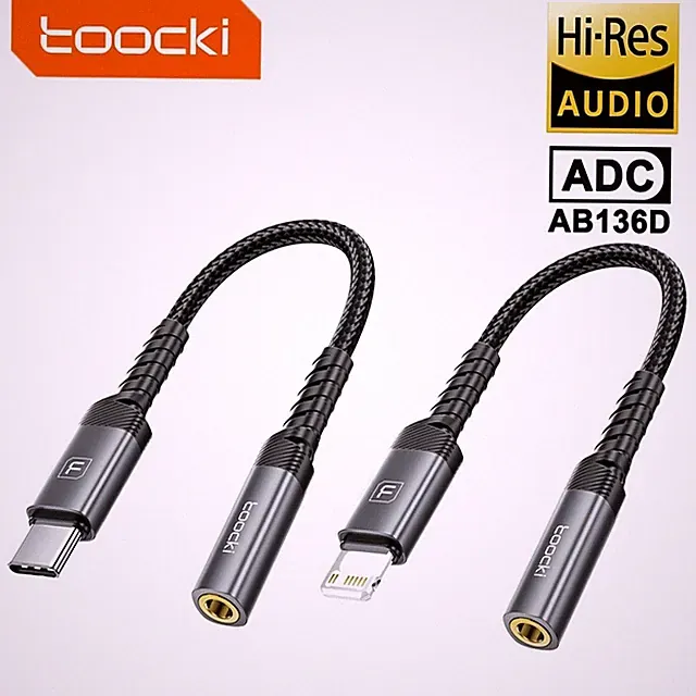 iPhone auf 3.5mm Klinke Adapter - MFi-zertifiziert, Hi-Fi Klang, Plug