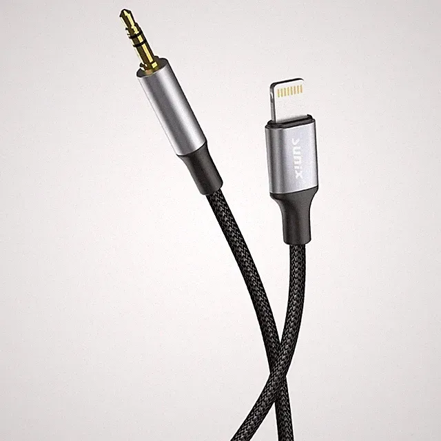 iPhone AUX Kabel 8 Pin auf 3,5mm Klinke Audio Adapter Auto Kopfhörer