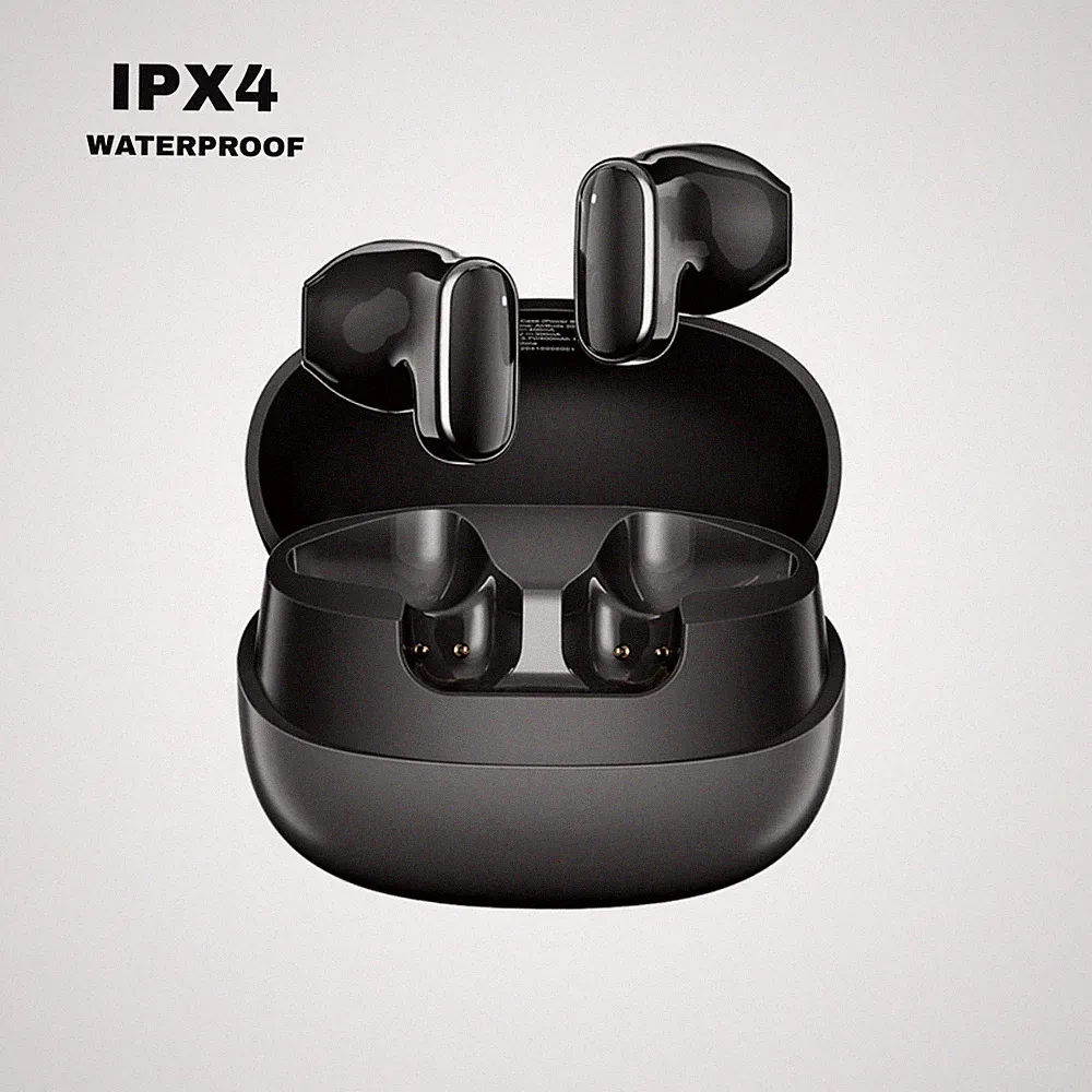 IPX4 WATERPROOF Bluetooth In-Ear Kopfhörer kabellos, schwarz