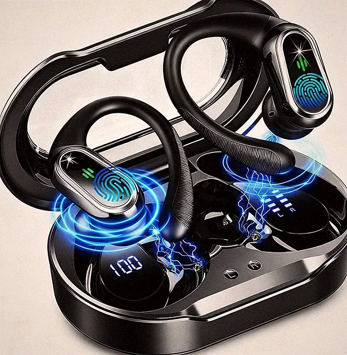 IPX7 Wasserdicht SPORTS TWS In-Ear-Sportkopfhörer Headset Bluetooth 5.0