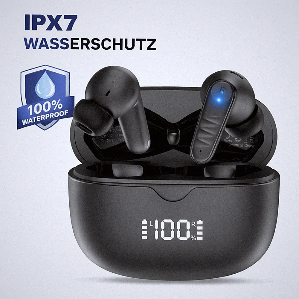 IPX7 Wireless SPORTS TWS In-Ear-Sportkopfhörer Headset Bluetooth 5.0
