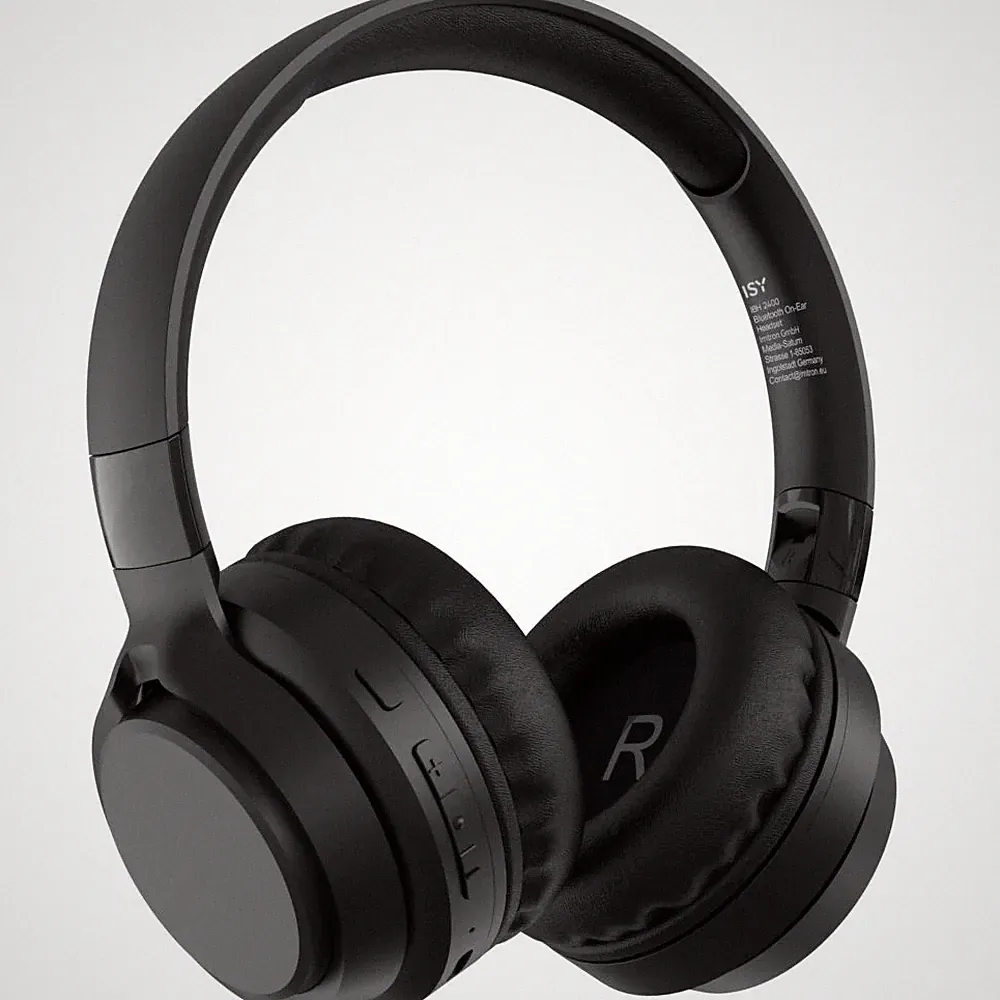 ISY IBH-2400-BK On-ear Bluetooth Kopfhörer Schwarz Headset Bluetooth kabellos