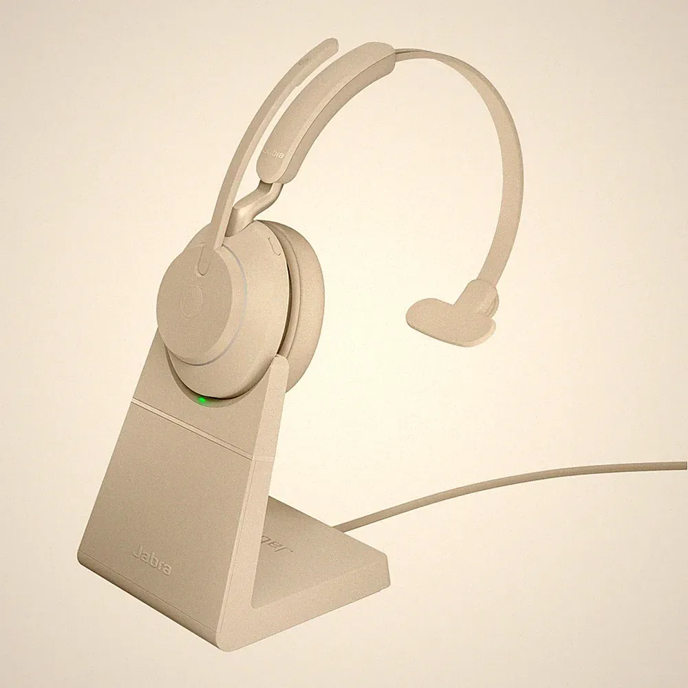 Jabra 26599-889-888 Kabelloser Pavillon Office USB Typ-C Kopfhörer und Headset