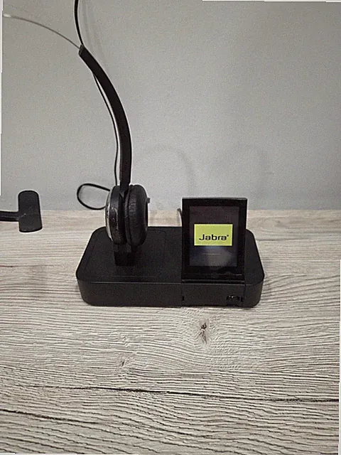 Jabra 9400BS Telefon-Headset mit Basis-/Ladestation Bluetooth Mono schwarz