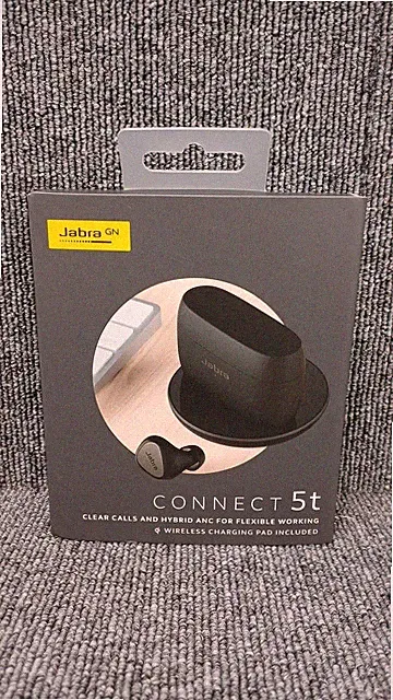 Jabra Connect 5T True Wireless Earbuds mit Hülle, Box & Zubehör - Gebraucht