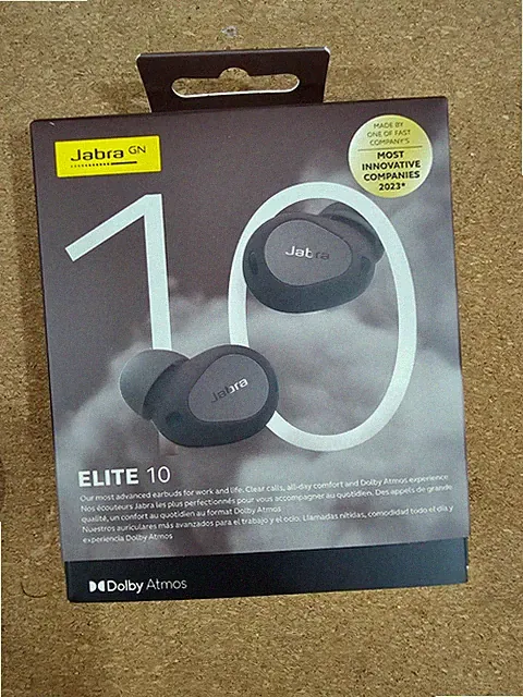 Jabra Elite 10 Dolby Wireless ANC Ohrhörer - NEU versiegelt - Farbe Braun Kakao