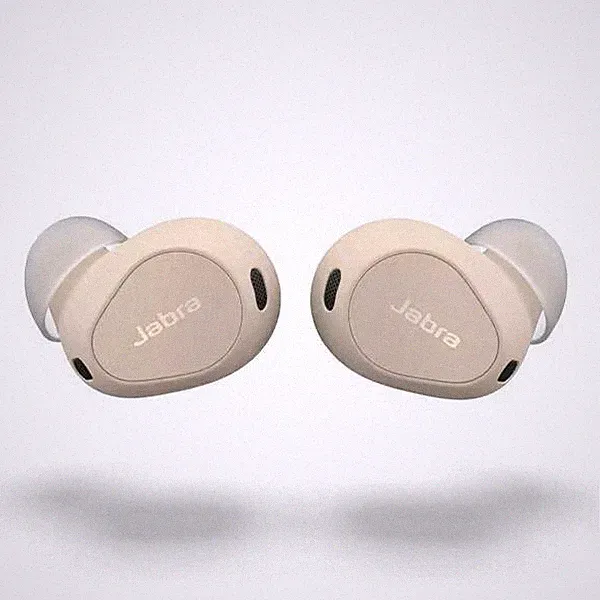 Jabra Elite 10 True Wireless Earbuds Bluetooth Noise Cancelling Cremeweiß