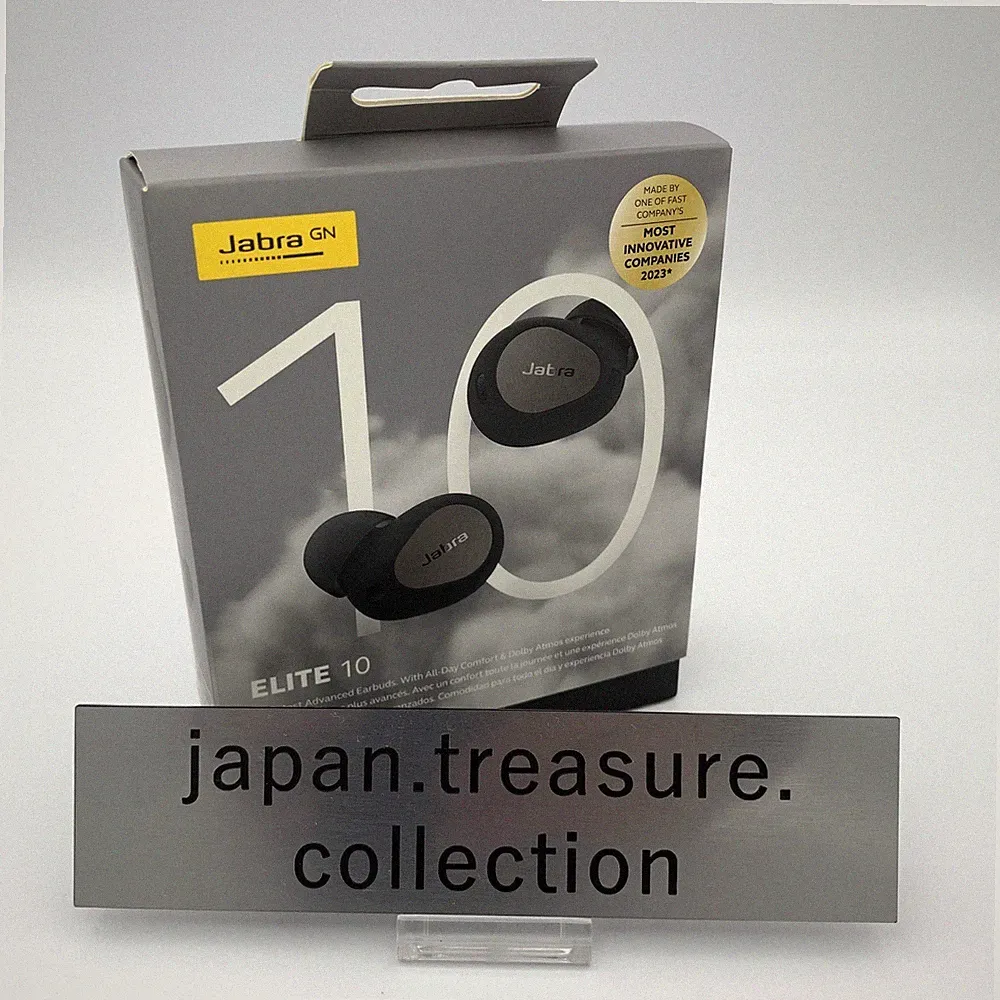 Jabra Elite 10 True Wireless Earbuds Noise Cancelling Schwarz Gebraucht aus...