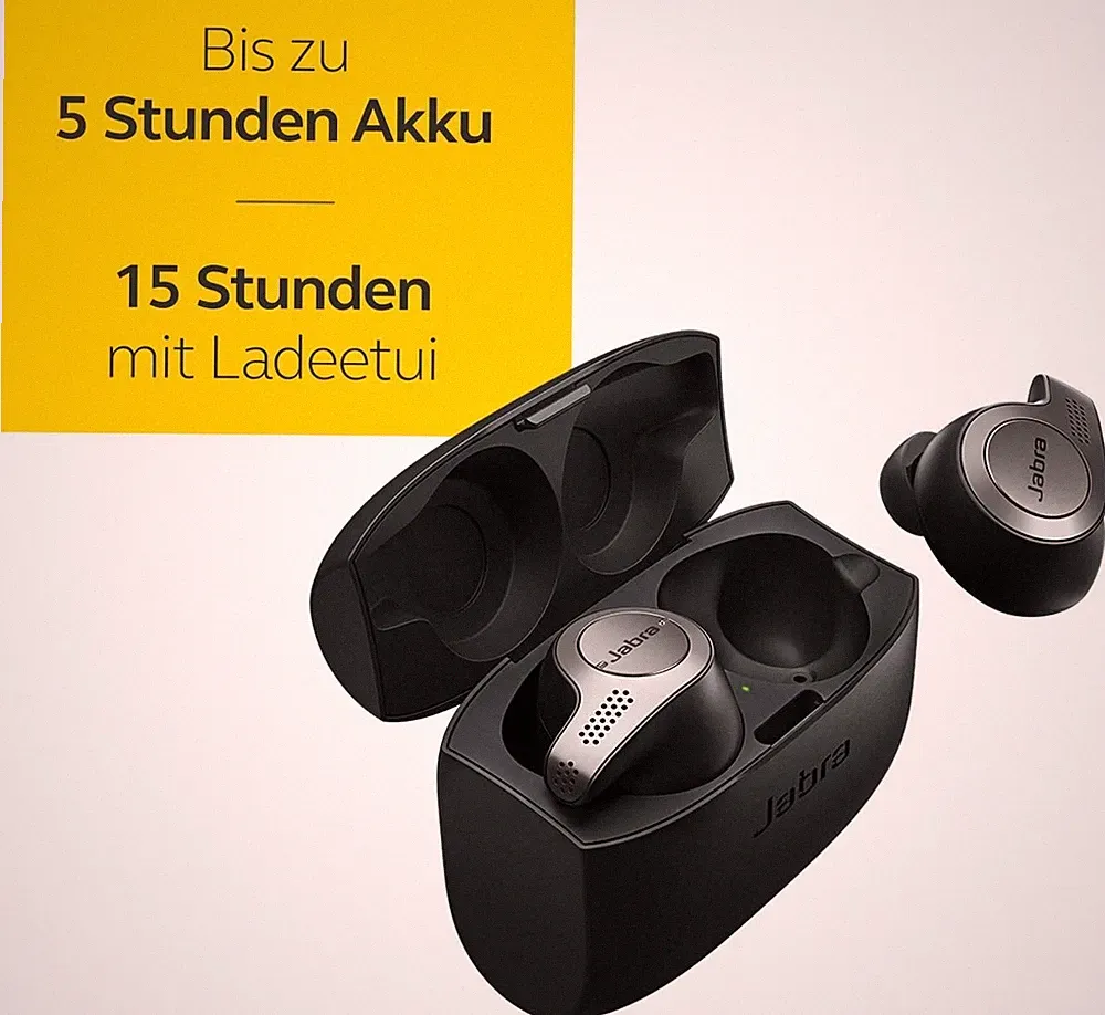 Jabra Elite 65t True Wireless In-ear Bluetooth Kopfhörer Kupfer/Schwarz/Gold/Bei