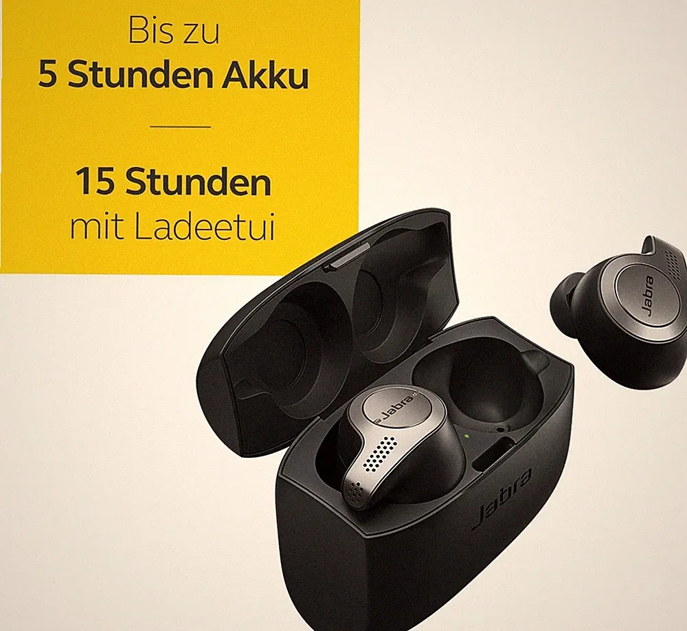 Jabra Elite 65t True Wireless In-ear Bluetooth Kopfhörer Kupfer/Schwarz/Gold/Bei